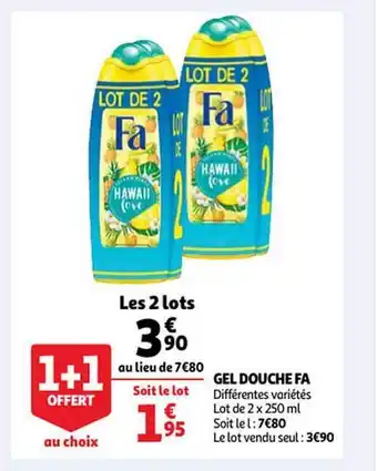 Gel Douche Fa