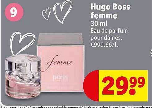 Promo Hugo Boss Femme 30 Ml chez Kruidvat