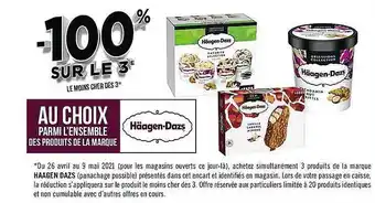 Casino Supermarchés Produits De La Marque Häagen-dazs offre