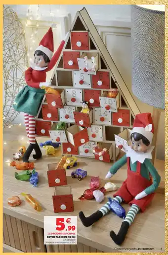 Lutin farceur 33 cm