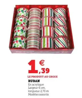Hyper U Ruban offre