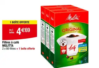 Carrefour MELITTA Filtres à café offre