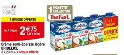 Carrefour BRIDELICE Crème semi-épaisse légère offre