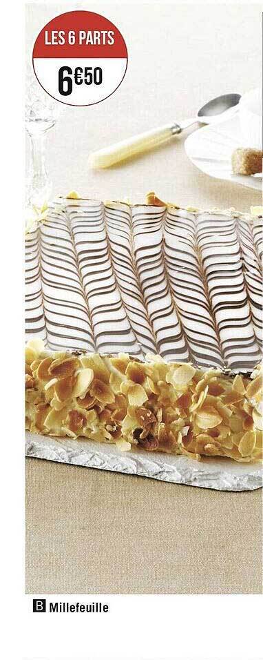 Promo Millefeuille Chez Geant Casino