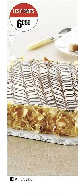 Géant Casino Millefeuille offre