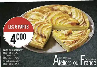 Géant Casino Tarte Aux Pommes offre