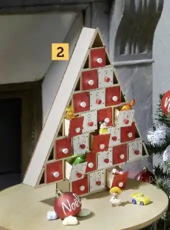 Hyper U Calendrier de l'avent sapin offre