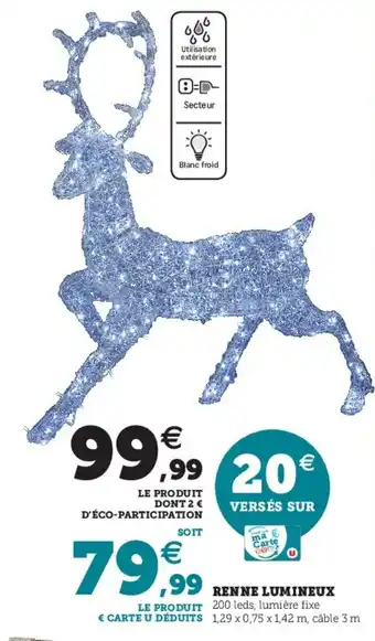 Hyper U Renne lumineux offre
