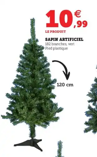 Hyper U Sapin artificiel offre