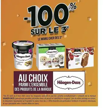 Géant Casino Produits De La Marque Häagen-dazs offre