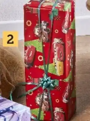 Hyper U Papier cadeau cars ou reine des neiges offre