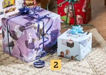 Hyper U Papier cadeau cars ou reine des neiges offre