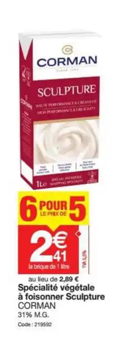 Spécialité Végétale à Foisonner Sculpture Corman