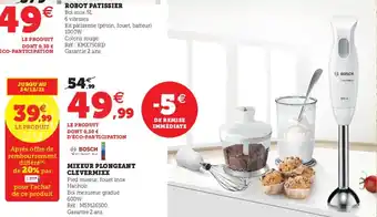Hyper U Mixeur plongeant clevermixx offre