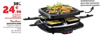 Hyper U Raclette cube offre