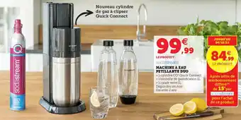 Hyper U Machine a eau petillante duo offre