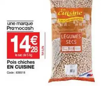 Promocash Pois Chiches En Cuisine offre