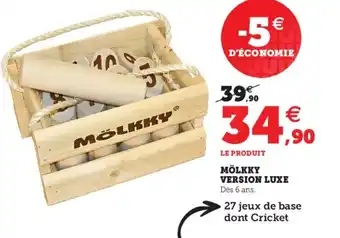 Hyper U Mölkky version luxe offre