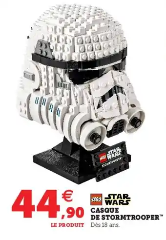 Hyper U Casque de stormtrooper offre