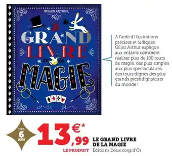 Hyper U Le grand livre de la magie offre