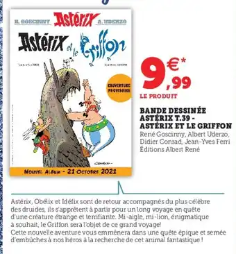 Hyper U Bande dessinée astérix offre