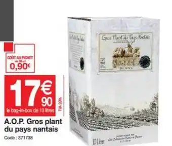 A.o.p. Gros Plant Du Pays Nantais