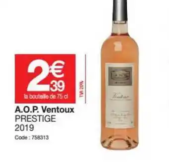 A.o.p. Ventoux Prestige