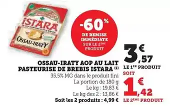 Carrefour Market Danone - skyr prix choc offre