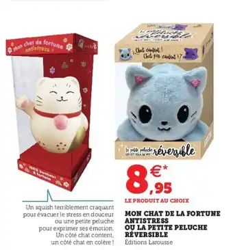 Hyper U Mon Chat de La Fortune Antistress offre