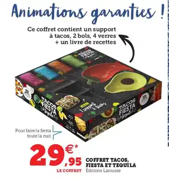 Coffret Tacos Fiesta Et Tequila