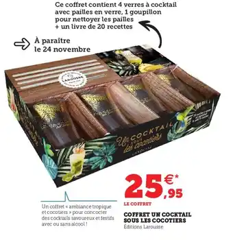 Coffret Un Cocktail Sous Les Cocotiers
