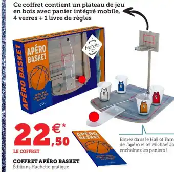 Hyper U Coffret Apéro Basket offre