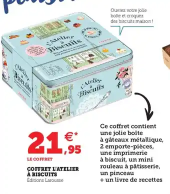 Hyper U Coffret l'Atelier à Biscuits offre
