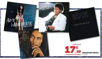 Hyper U Operation Vinyle offre