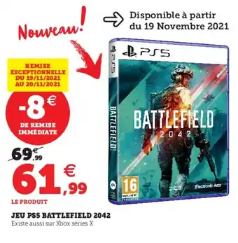 Jeu PS5 Battlefield 2042