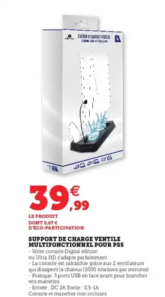 Hyper U Support de Charge Ventile offre