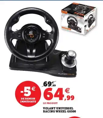 Volant Universel Racing Wheel GS500