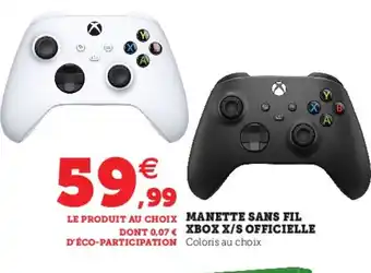Hyper U Manette Sans Fil offre