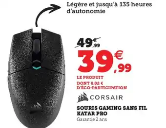 Souris Gaming Sans Fil