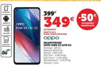 Smartphone Oppo Find X3 Lite 5G
