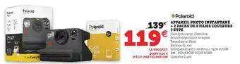Hyper U Appareil Photo Instantané offre