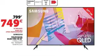 Téléviseur QLED UHD 4K 58