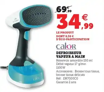 Hyper U Defroisseur Vapeur à Main offre