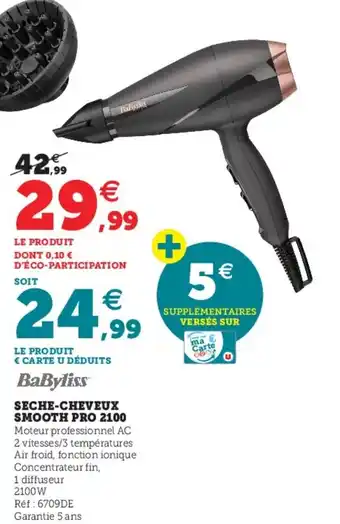 Seche-cheveux Smooth Pro 2100