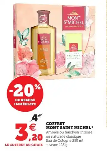 Hyper U Coffre Mont Saint Michel offre