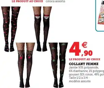Hyper U Collant Femme offre