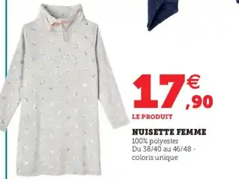 Nuisette Femme