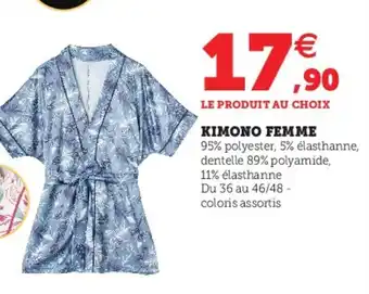 Kimono Femme