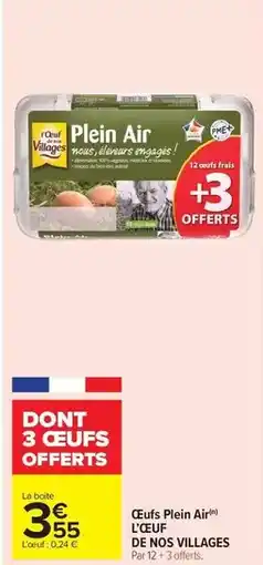 Carrefour Market L'achat d'un chocolat de noel offre