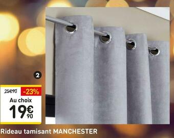 Weldom Rideau tamisant manchester offre